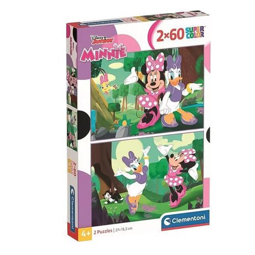 купить Головоломка Clementoni Puzzle 2x60 Disney Minnie (24815) в Кишинёве 