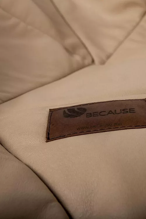 купить Кресло-мешок Because Royal Bej (140x140x50cm) в Кишинёве 