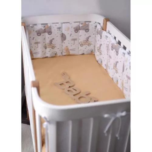 cumpără Protecție laterală pentru pătuț Veres 154.01.14 бампер на 3 стороны зверята на гонках în Chișinău 