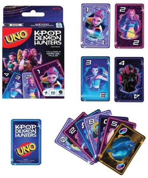 купить Настольная игра Mattel JRV01 UNO Vânătorii de Demoni K-Pop в Кишинёве 