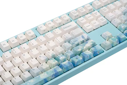 купить Игровая клавиатура Varmilo MA108 Jasmine 108Key, EC V2 Ivy, USB-A, EN, White Led, black в Кишинёве 