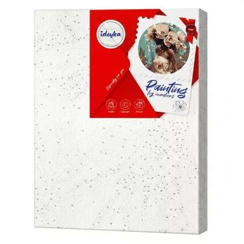 cumpără Tablou pe numere Ideyka KHO8437 40x50cm Eco, Înflorire în Chișinău 