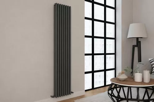 cumpără Radiator Carisa TUBULOUS 1800x360 Dark Grey (8 elem) dt30=680w alum în Chișinău 