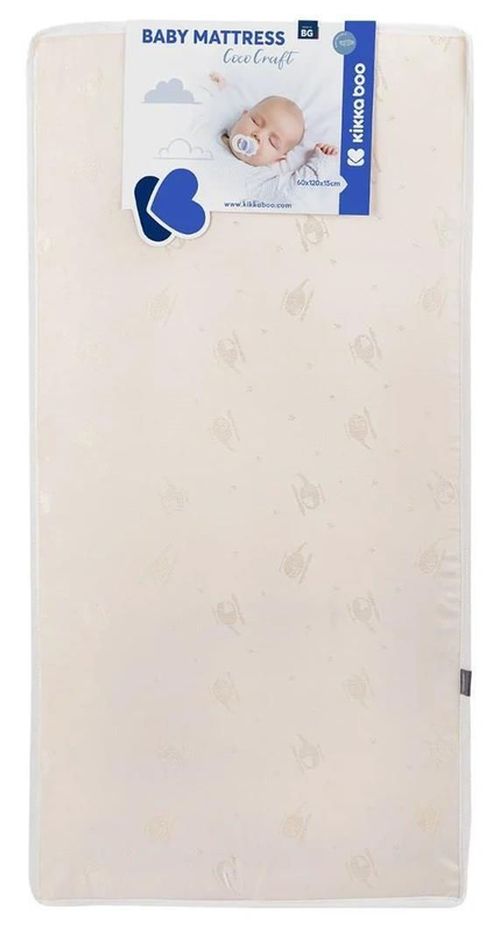 купить Матрас детский Kikka Boo 41107030068 Saltea pentru patut CocoCraft Helicopter Beige, 120x60x15 cm в Кишинёве 