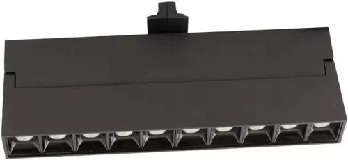 cumpără Corp de iluminat interior LED Market Line Track Light 20W (10*2W), 3000K, LM35-10, Black în Chișinău 