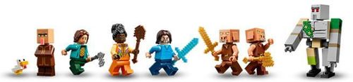 cumpără Set de construcție Lego 21273 Minecraft Atacul asupra satului Gast-Barbol în Chișinău 