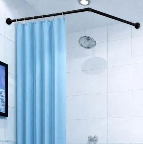 купить Карниз для ванной Hydro S 0530013 Bara de colt pentru perdea dus, inox, neagra в Кишинёве 
