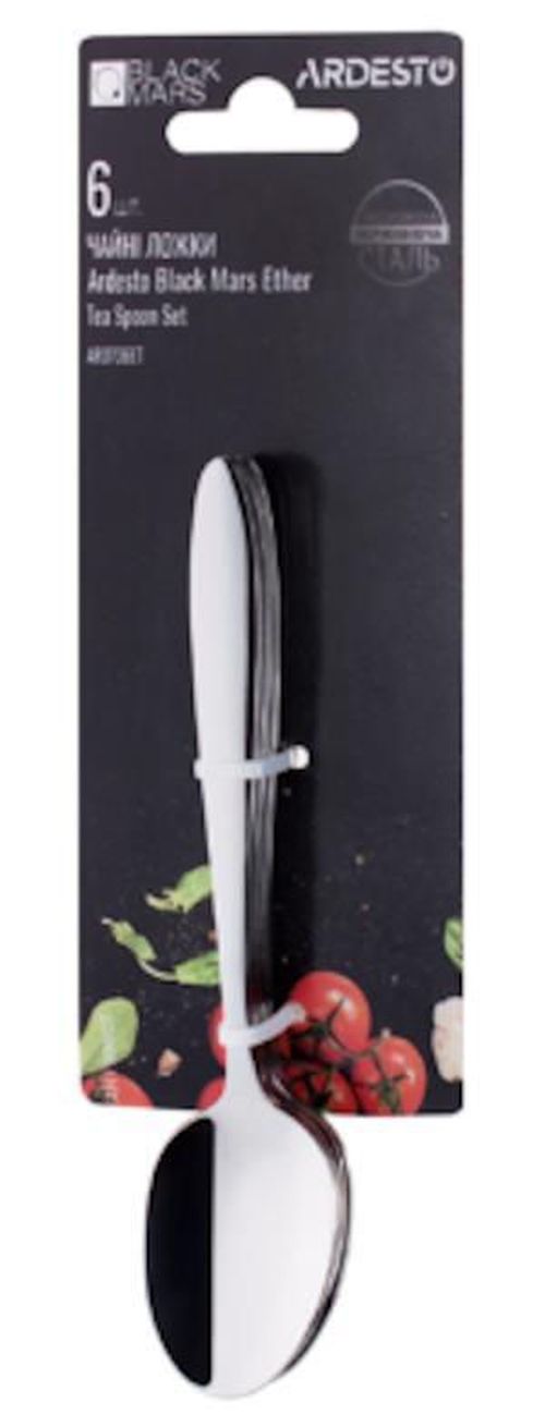купить Набор столовых приборов Ardesto AR0706ET Black Mars Ether в Кишинёве 
