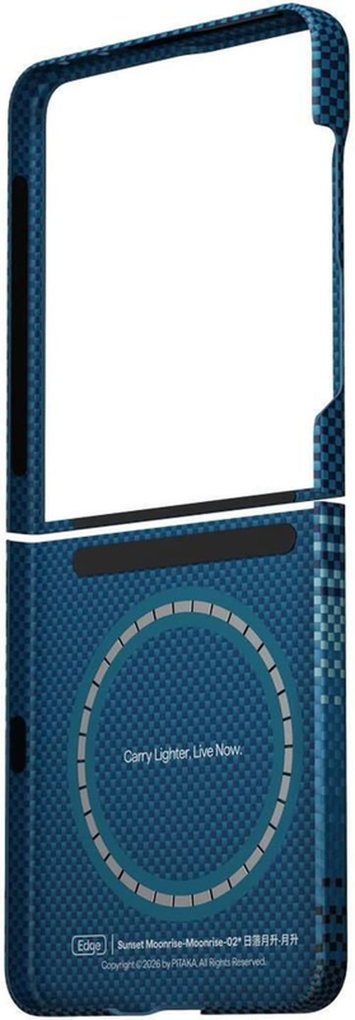 купить Чехол для смартфона Pitaka Edge Samsung Galaxy Z Flip 8 (Moonrise 02) (FMFLIP8) в Кишинёве 