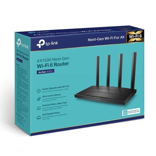 cumpără Router Wi-Fi TP-Link Archer AX12 AX1500 în Chișinău 