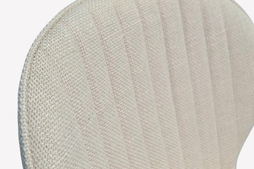 купить Комплект стол и стулья Evelin di Costacurta стол DT-531R Wh + 4 стула YTC-064Wh Bjorn-24 (Light beige) в Кишинёве 