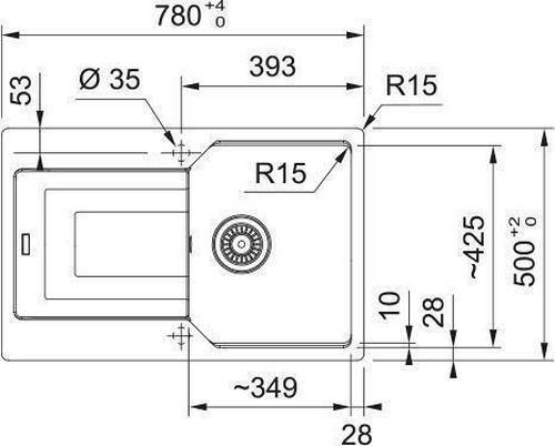 купить Мойка кухонная Franke 114.0687.274 Fragranite UBG 611-78 Sahara в Кишинёве 