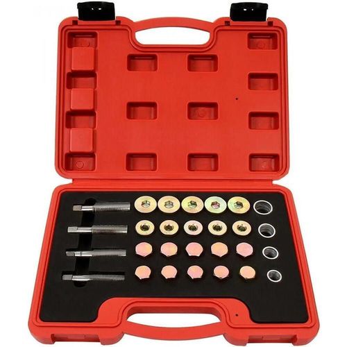 купить Набор ручных инструментов Force 964G1 Комплект для ремонта резьбы маслосливных отверстий 64 пр. в Кишинёве 