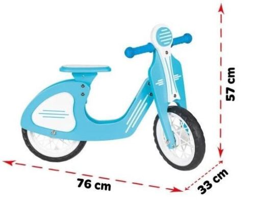 купить Велосипед Pilsan 02002 Беговел, с колесами EVA, синий/красный в Кишинёве 