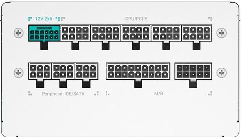 купить Блок питания для ПК Deepcool PQ750G WH, 750W в Кишинёве 