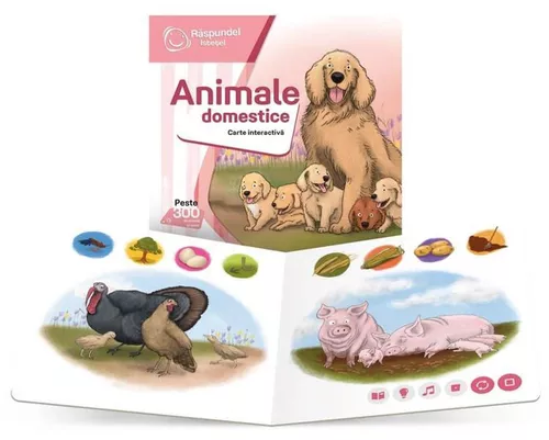 cumpără Puzzle Raspundel Istetel 19585 carte Animale domestice în Chișinău 