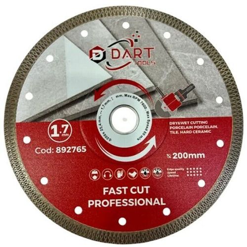 cumpără Disc de tăiere Dart Tools 892765, de taiat gresie FastCut 200DX1.7TX25.4 în Chișinău 