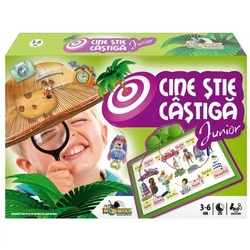 cumpără Joc educativ de masă Noriel NOR7997 CINE STIE CISTIGA JUNIOR COMPACT ELECTRONIC în Chișinău 
