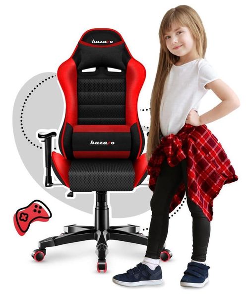 купить Офисное кресло Huzaro Ranger 6.0 Red Mesh-для детей в Кишинёве 