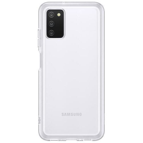 купить Чехол для смартфона Samsung EF-QA037 Soft Clear Cover Galaxy A03s Transparent в Кишинёве 