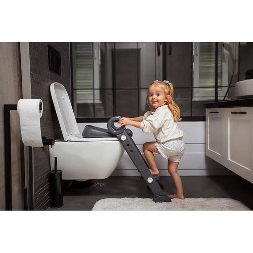 cumpără Oală BabyJem 861 Reductor WC cu treapta Soft Grey în Chișinău 