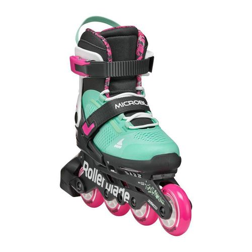cumpără Role Rollerblade 86B0751520NG03 Microblade XT, 28-32, Nero/Verde Mare în Chișinău 
