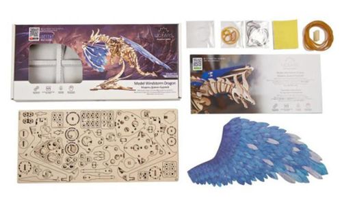 cumpără Puzzle Ugears Dragonul Furtunii, cod 48217 în Chișinău 