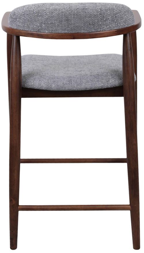 купить Барный стул Deco Midas Light Grey + Walnut в Кишинёве 