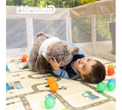 купить Коврик игровой Chipolino DKZ1212BEAR Bear 113x113cm в Кишинёве 