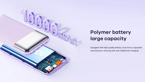 купить Аккумулятор внешний USB (Powerbank) Remax RPP-5 10KmAh PD+QC 20W+22,5W Far Peak Blue в Кишинёве 