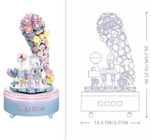 cumpără Set de construcție Sluban P8015 Declarație de dragoste, 541 elem. în Chișinău 