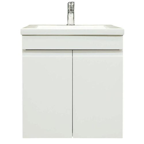 купить Шкаф под умывальник Bayro подвесной Studio Duo под умыв. Argo 500 белый мат в Кишинёве 