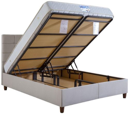 купить Кровать oskar 180×200 Side Krem (без матраса) В116/Ш+3/Т+10см в Кишинёве 