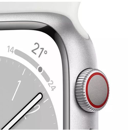 cumpără Ceas inteligent Apple Watch Series 8 GPS 41mm Silver Aluminium Case MP6K3 în Chișinău 