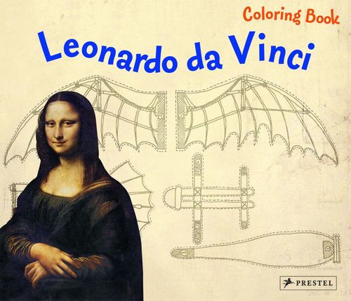 купить Leonardo Da Vinci Coloring Book в Кишинёве 