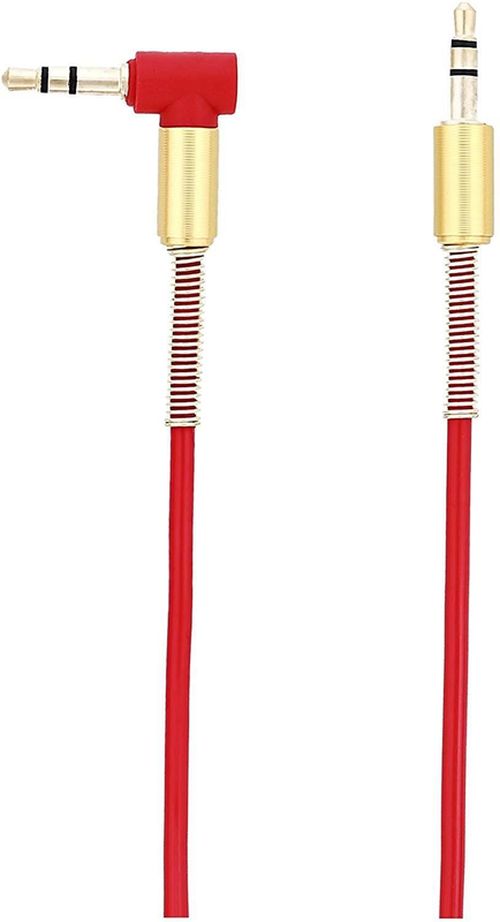 купить Кабель для AV Tellur TLL311061 Cable jack 3.5mm, 1.5m, Tellur Red в Кишинёве 