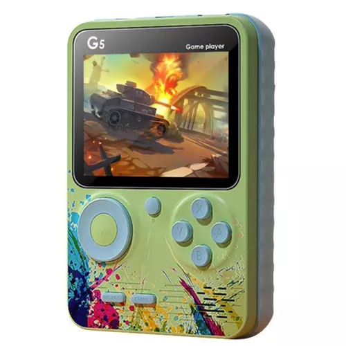 купить Игровая приставка G5 Games G5 Handheld Gaming Device Two-Player Green в Кишинёве 