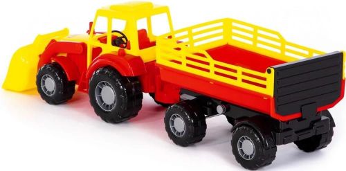 cumpără Mașină Полесье 35363 JucarieTractor Altai cu remorca cu caus 6K 2fel B în Chișinău 