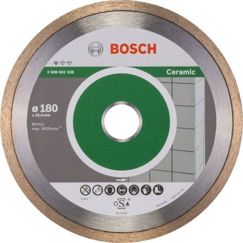купить Диск отрезной Bosch 2608602536 Алмазный отрезной диск PU керамика 180 мм в Кишинёве 