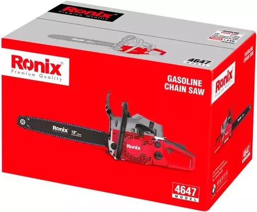 купить Пила Ronix 4647 цепная 45cm 49.3cc 2.55Hp в Кишинёве 