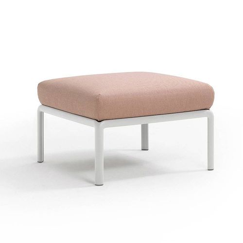 cumpără Pouf cu perna Nardi KOMODO POUF BIANCO-rosa quarzo 40369.00.066 în Chișinău 