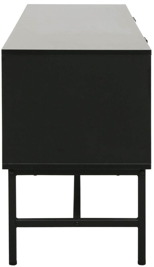 купить Тумба напольная для TV Deco Merlin 150x40x60H Oak/Black в Кишинёве 