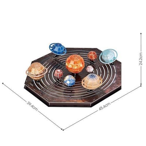 cumpără Set de construcție Cubik Fun DS1087h 3D puzzle Sistemul solar, 173 elemente în Chișinău 