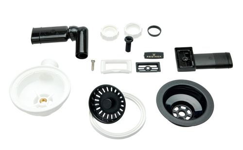 купить Сифон для кухонной мойки Reginox R34699 Wastekit Pure Black в Кишинёве 