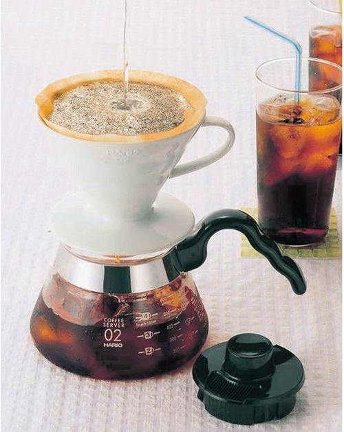 купить Посуда прочая Hario VD-02W Coffee Dripper V60 02 White в Кишинёве 