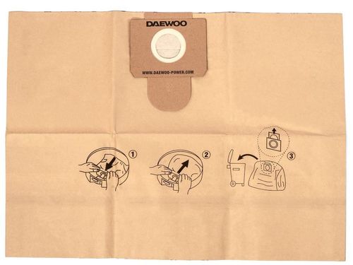 cumpără Sac de praf Daewoo DAVC 25PB 25л 3шт în Chișinău 