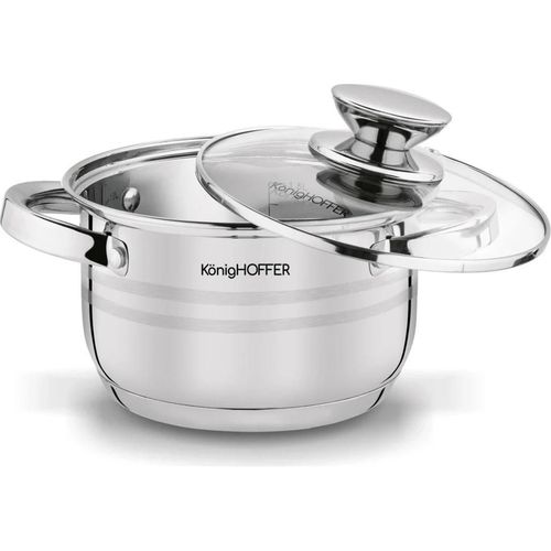 купить Набор посуды Konighoffer Набор посуды Bari Silver 6pcs в Кишинёве 