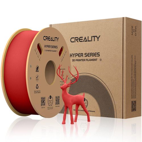 купить Нить для 3D-принтера Creality HYPER PLA Roșu в Кишинёве 