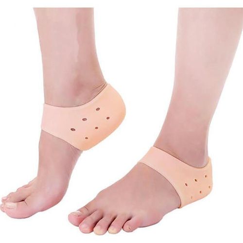 купить Одежда для спорта miscellaneous 7616 Sosete din silicon pentru calcii HEEL ANTI-CRAKS (per) 7-185 в Кишинёве 