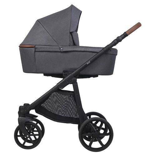 купить Детская коляска Riko Carucior 2in1 Basic Idol 04 Anthracite в Кишинёве 